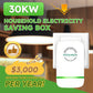 🔥 Scatola di risparmio energetico domestico da 30 kW 🔥
