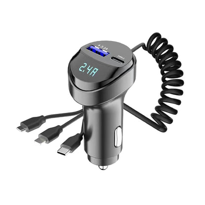 PXCXU Muirear Carger Muirearú Fast le cábla muirir 3-in-1
